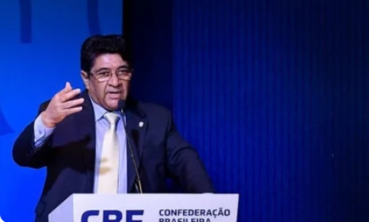 Presidente afastado da CBF, Edinaldo Rodrigues. Foto de divulgação. Credito:Correio